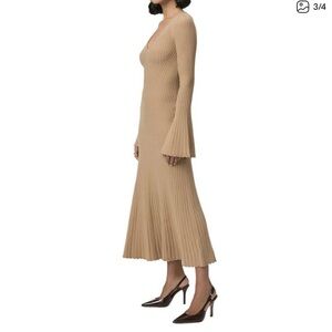 PAIGE Ribbed Bel Dress